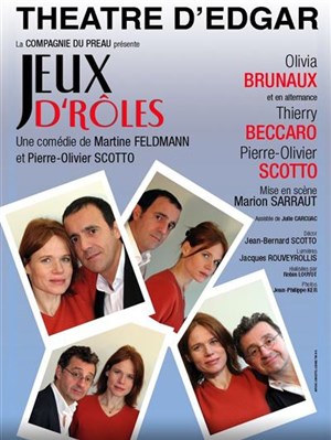 Affiche de Jeux d'rôles | Théâtre d'Edgar