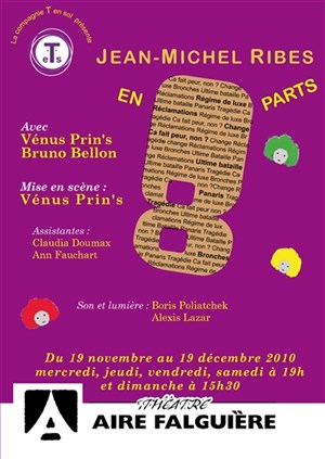 Affiche de Jean-Michel Ribes en 8 parts