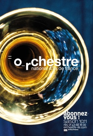 Affiche de Roméo et Juliette par l'Orchestre National d'Ile de France