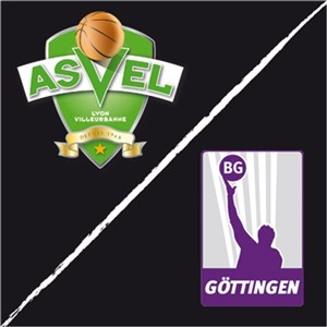 Affiche de Match de Basket : Asvel - Gottingen