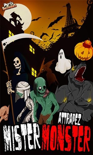 Affiche de Jeu de piste : attrapez mister monster Spécial Noël