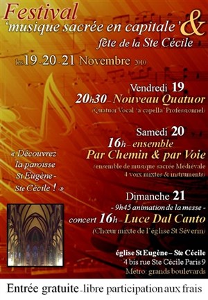 Affiche de Luce dal canto