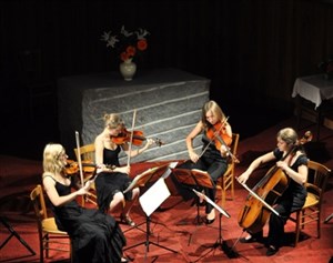 Affiche de Concert du quatuor à cordes Holis