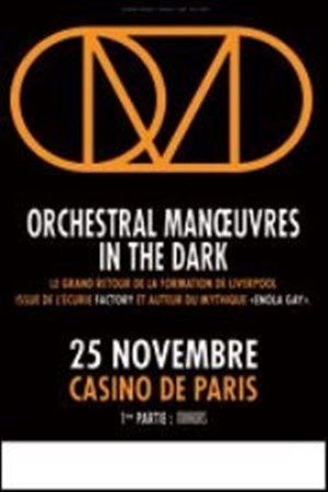 Affiche de Orchestral Manoeuvres in the dark - OMD