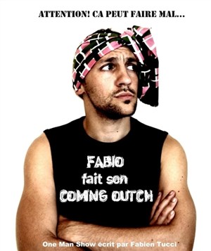 Affiche de Fabien Tucci dans Coming Outch