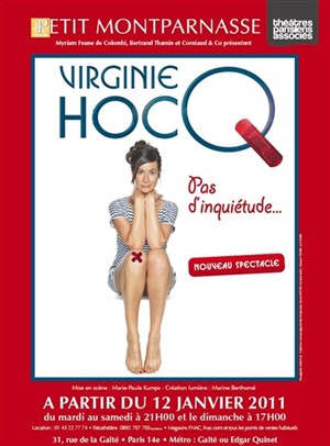 Affiche de Virginie Hocq  dans Pas d'inquiétude