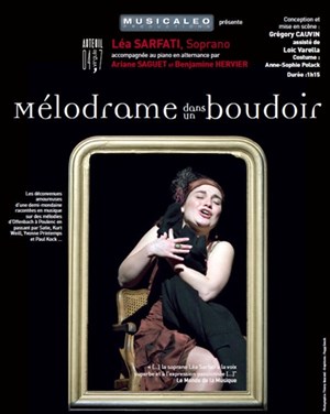 Affiche de Mélodrame dans un boudoir