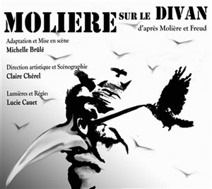 Affiche de Molière sur le divan
