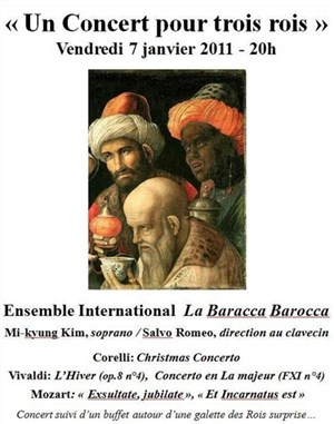 Affiche de Un concert pour trois rois