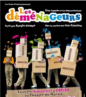 Affiche de Les déménageurs