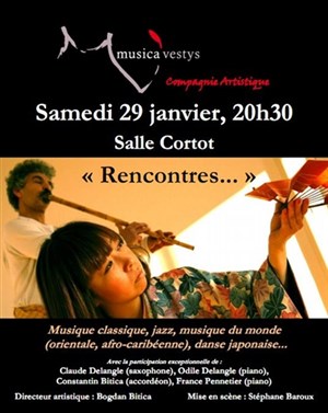 Affiche de Musica'Vestys : Concert "Rencontres"