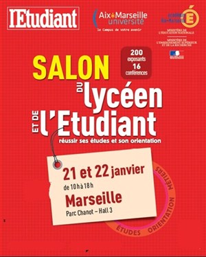 Affiche de Salon du Lycéen et de l'Etudiant de Marseille