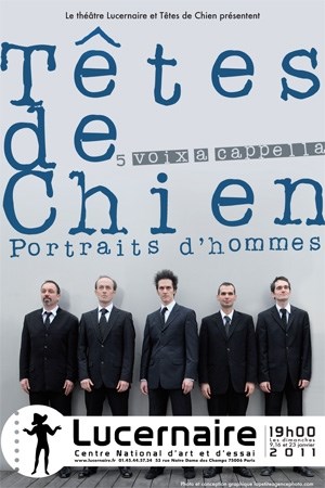 Affiche de Têtes de chien | Portraits d'hommes