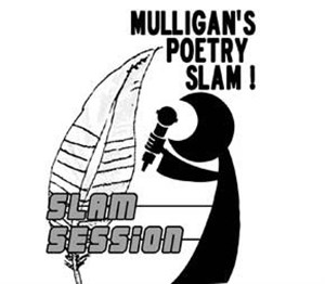 Affiche de Mulligan Poetry Slam