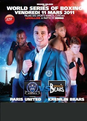 Affiche de Boxe : Paris United vs Kremlin Bears