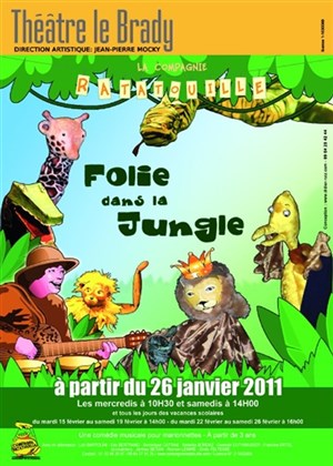 Affiche de Folie dans la jungle