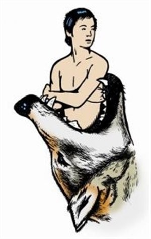 Affiche de Et l'enfant sur le loup | avec Judith Magre