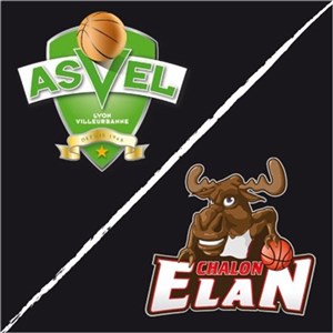 Affiche de Basket-ball : Asvel - Chalon