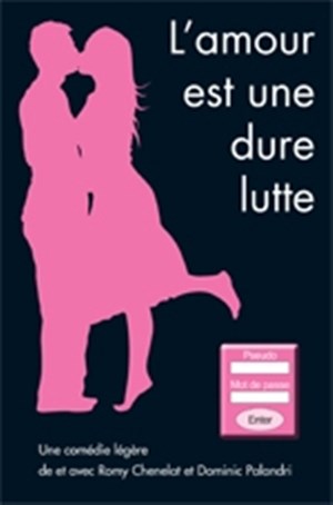 Affiche de L'amour est une dure lutte