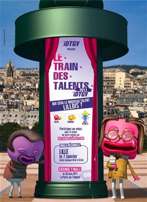 Affiche de Le Train des Talents - Finale Région Nord