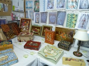 Affiche de Cours de peinture et patine décoratives sur bois