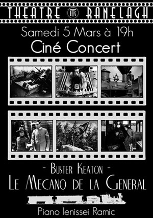 Affiche de Ciné-concert : Le Mécano de la General