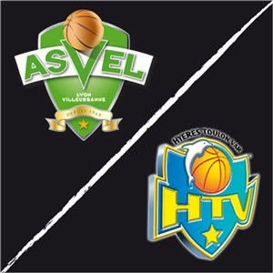 Affiche de Basket-ball : Asvel - Hyeres Toulon