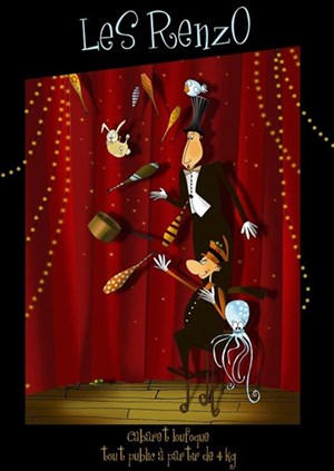 Affiche de Les Renzo dans Cabaret Loufoque
