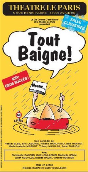 Affiche de Tout baigne ! | Le Paris