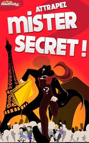 Affiche de Jeu de piste : Attrapez Mister Secret ! Palais Royal !
