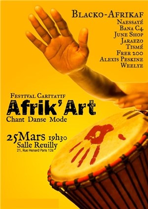 Affiche de Afrik'art