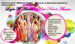 Affiche de Leyla Fi Aswan ou Une nuit à Aswan