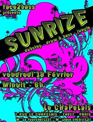 Affiche de Sunrize (DnB & Dubstep Party)
