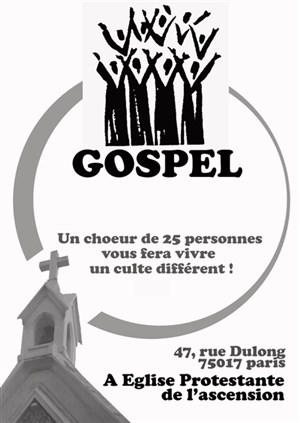 Affiche de Culte avec Gospel