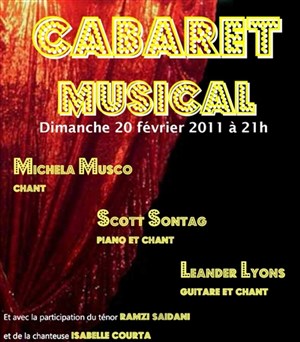 Affiche de Soirée cabaret musical