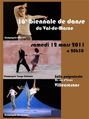 Affiche de Biennale de la danse contemporaine 94