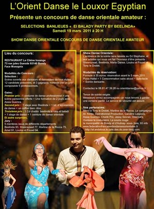 Affiche de El Balady Party by Beelinda