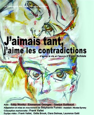 Affiche de J'aimais tant, j'aime les contradictions (d'après la vie d'Egon Schiele)