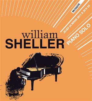 Affiche de William Sheller : Piano solo