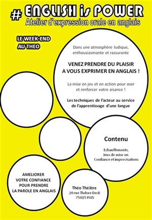 Affiche de English is power