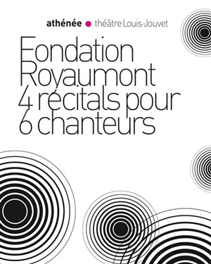 Affiche de Récital Fauré / Poulenc
