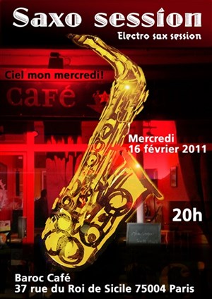 Affiche de Saxo électro session