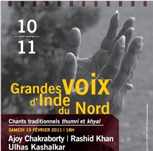 Affiche de Grandes voix d'Inde du nord