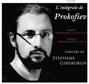 Affiche de L'intégral de Prokofiev - Stéphane Ginsburgh