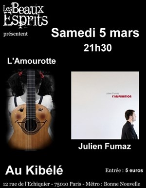 Affiche de L'Amourotte et Julien Fumaz