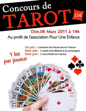 Affiche de Concours de tarot