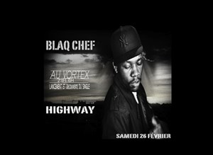 Affiche de Soirée Blaq Chef