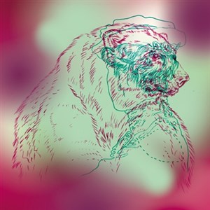 Affiche de L'ours précédé de La dame au petit chien