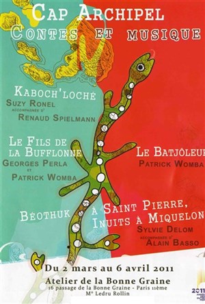 Affiche de Kaboch'loché, le chant du serpent caraïbe