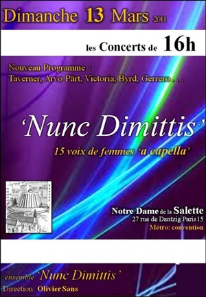 Affiche de Les concerts de 16h